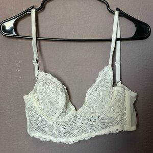 Exhilaration pearl lace bra
